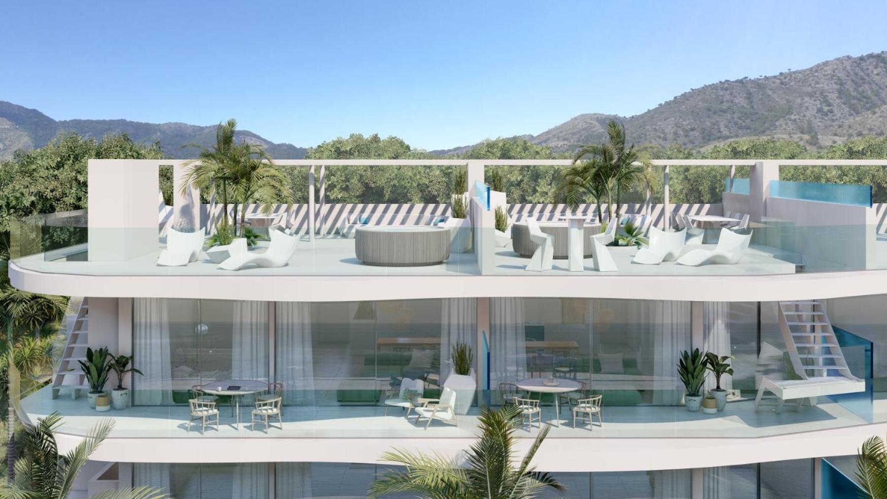 Panoramic Seaview Penthouse The Wave Apartamento *